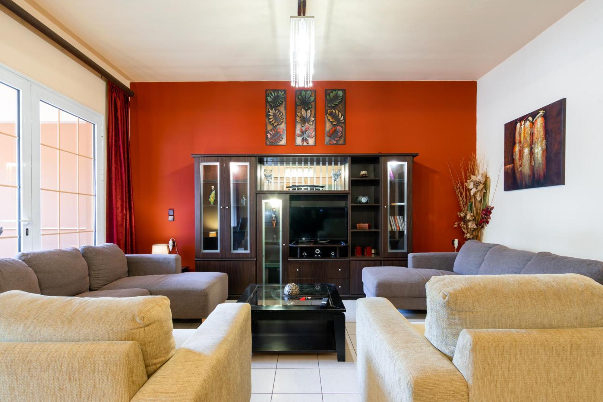 פליראקי Colonial Family Apartment #4 Ground Floor מראה חיצוני תמונה