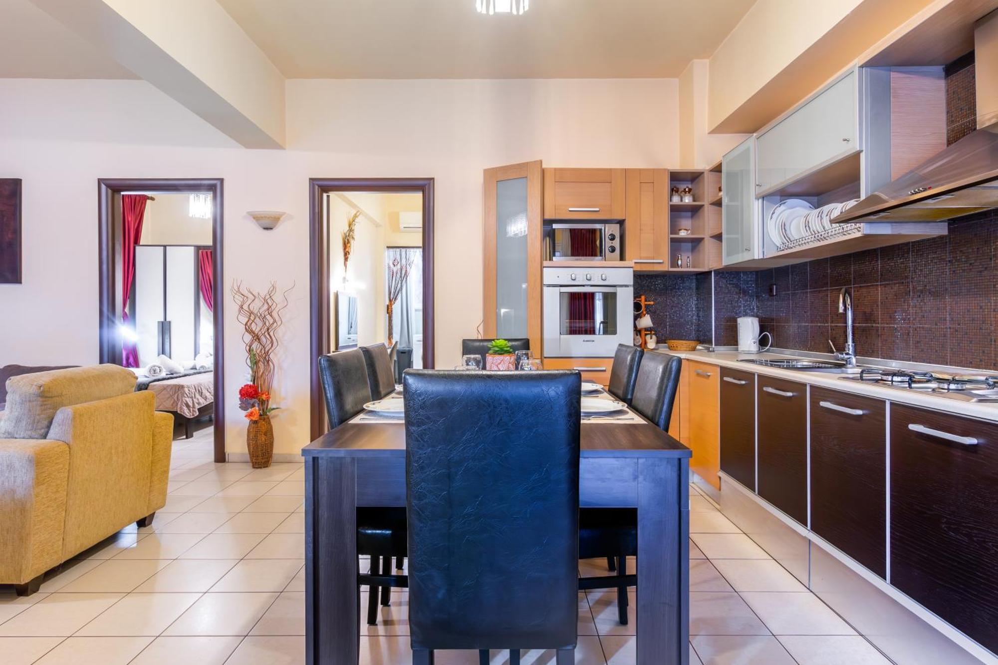 פליראקי Colonial Family Apartment #4 Ground Floor מראה חיצוני תמונה
